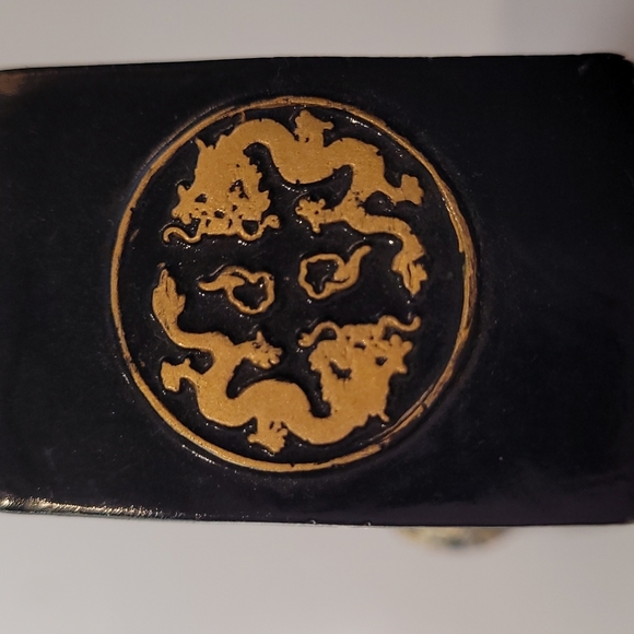 Chinese porcelain Enamel Emperor statue figure 6"-2.5" - Picture 8 of 9